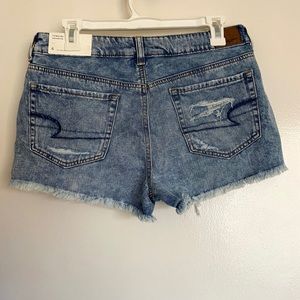 American Eagle jean shorts.